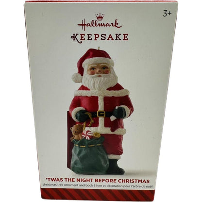 2014 Twas The Night Before Christmas Hallmark Ornament (Santa Claus) QGO1413