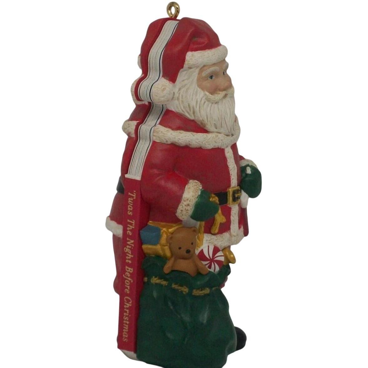 2014 Twas The Night Before Christmas Hallmark Ornament (Santa Claus) QGO1413