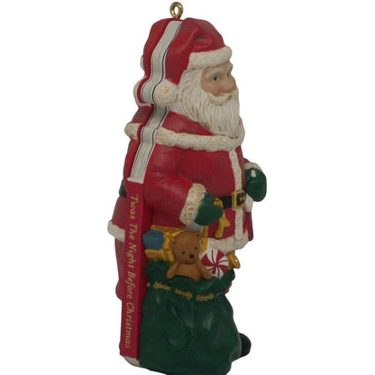 2014 Twas The Night Before Christmas Hallmark Ornament (Santa Claus) QGO1413
