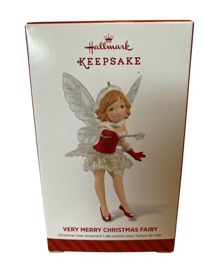 2014 Very Merry Christmas Fairy Hallmark Ornament (Fairy Messengers) QXE3783