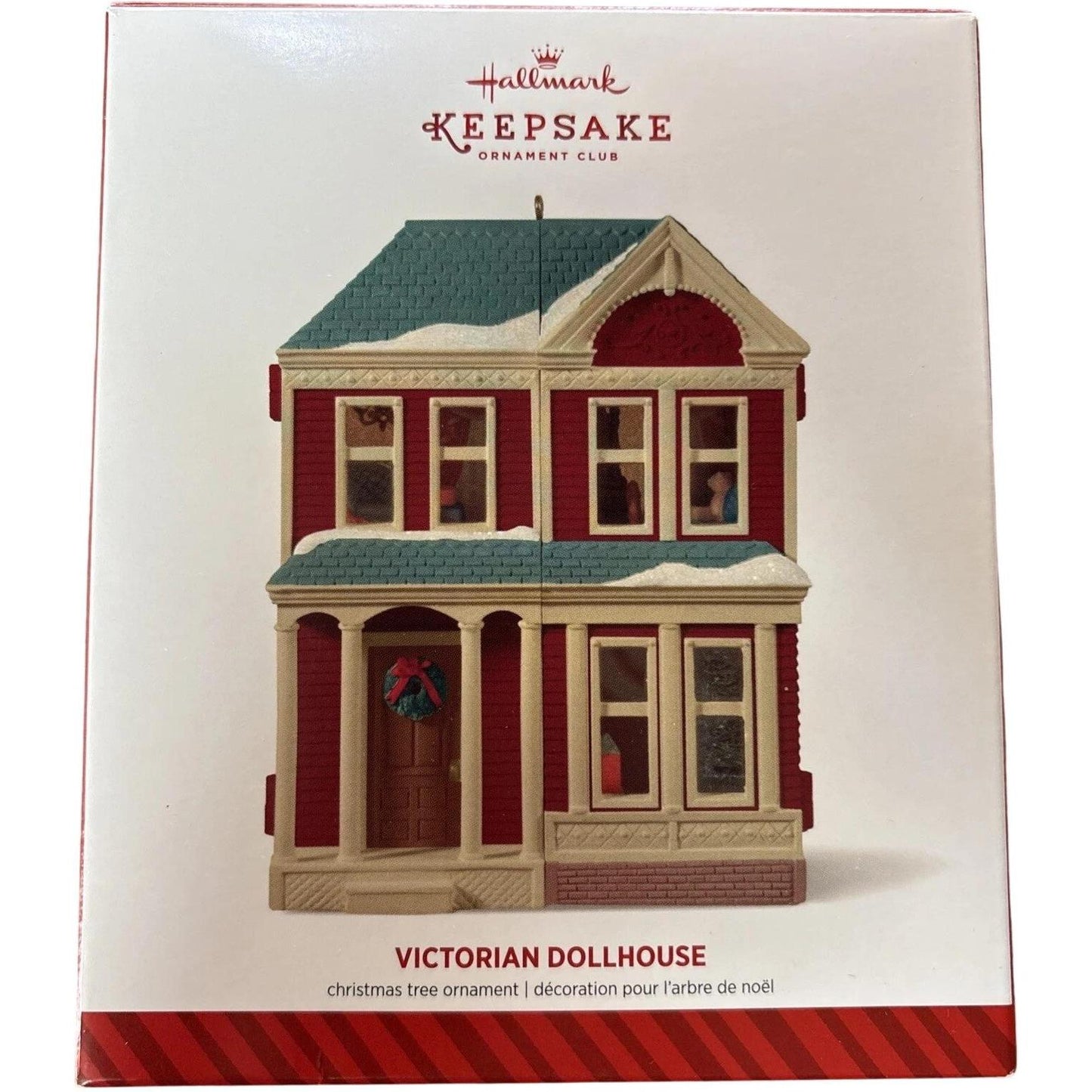 2014 Victorian Dollhouse Hallmark Ornament (Buildings & Houses) QXC5075
