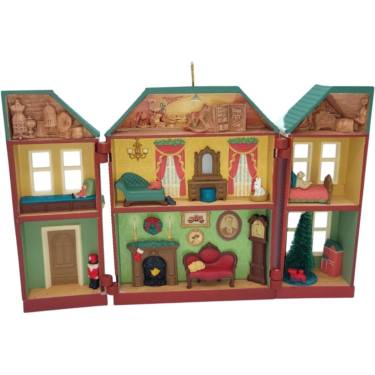 2014 Victorian Dollhouse Hallmark Ornament (Buildings & Houses) QXC5075