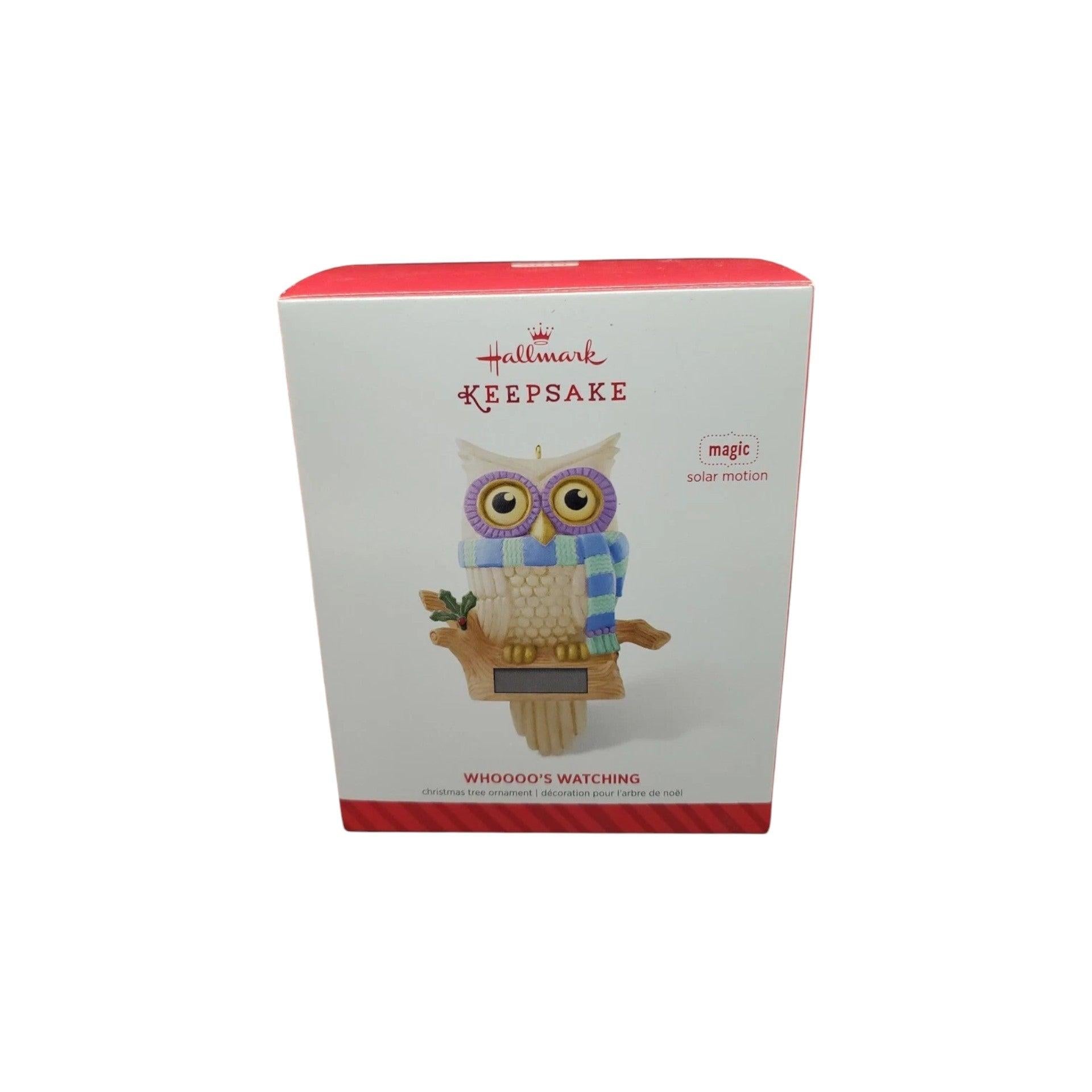 2014 Whoooo's Watching Hallmark Ornament (Owl) QGO1226 Image2