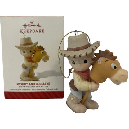 2014 Woody and Bullseye -Disney/Pixar Toy Story Hallmark Ornament (Precious Moments) QXD6096