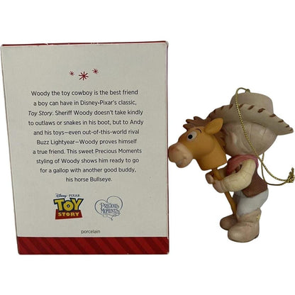 2014 Woody and Bullseye -Disney/Pixar Toy Story Hallmark Ornament (Precious Moments) QXD6096