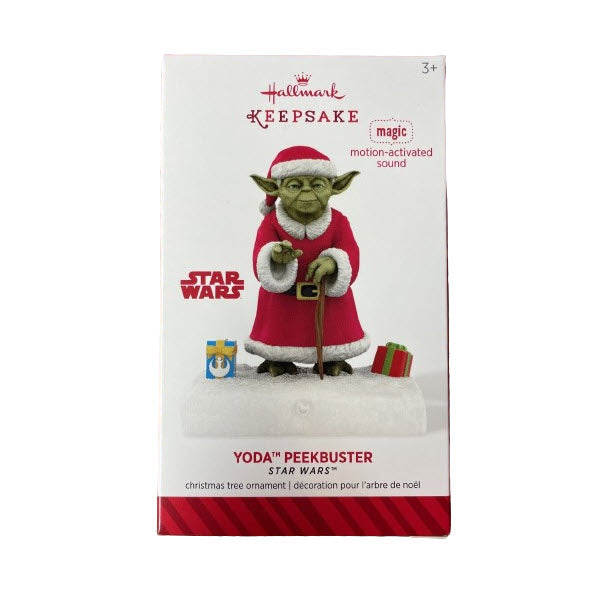 2014 Yoda Peekbuster Hallmark Ornament (Star Wars) QXI2586