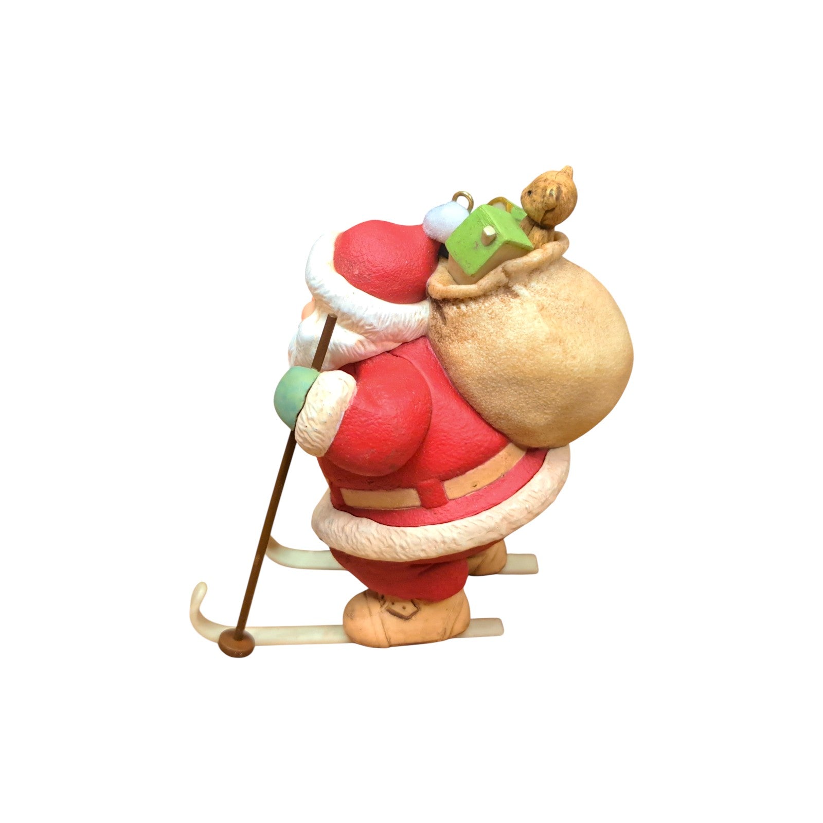 2014 Zipping Through the Snow Hallmark Ornament (Santa Claus) QGO1556 Image4
