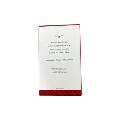 2014 Zipping Through the Snow Hallmark Ornament (Santa Claus) QGO1556 Image6