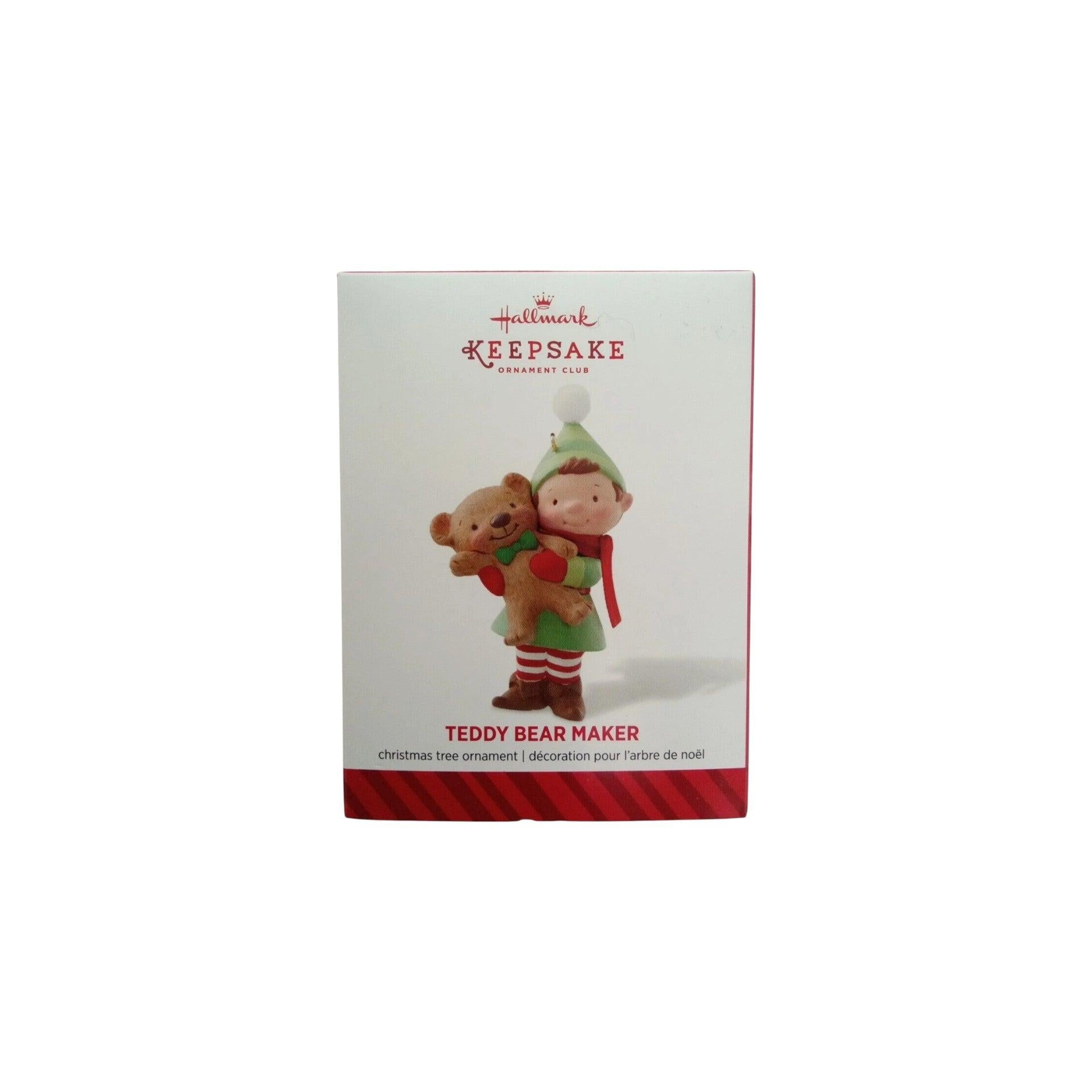 2014Teddy Bear Maker Hallmark Ornament (Teddy Bear) QXC5079 Image2