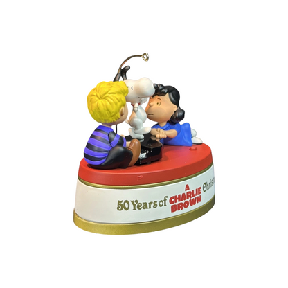 2015 50 Years of A Charlie Brown Christmas Hallmark Ornament (Peanuts) QXI2389