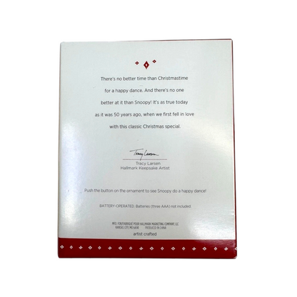 2015 50 Years of A Charlie Brown Christmas Hallmark Ornament (Peanuts) QXI2389