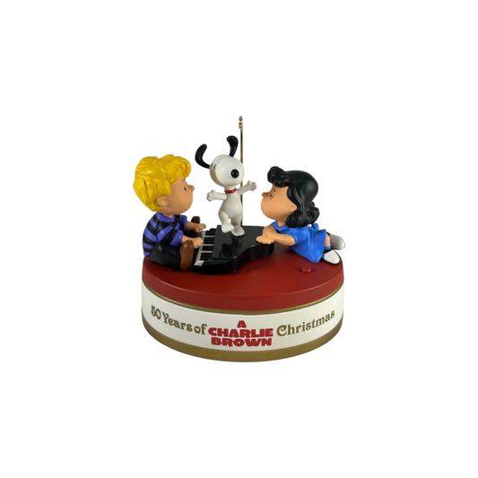 2015 50 Years of A Charlie Brown Christmas Hallmark Ornament (Peanuts) QXI2389