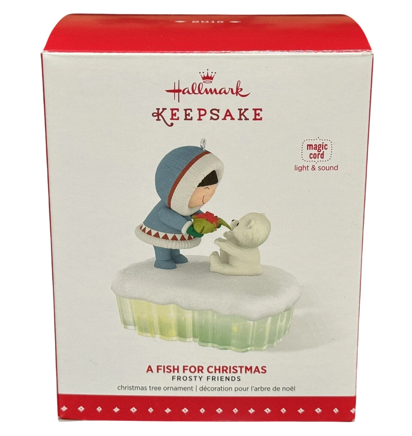 2015 A Fish For Christmas Hallmark Ornament (The World of Frosty Friends) QGO1329