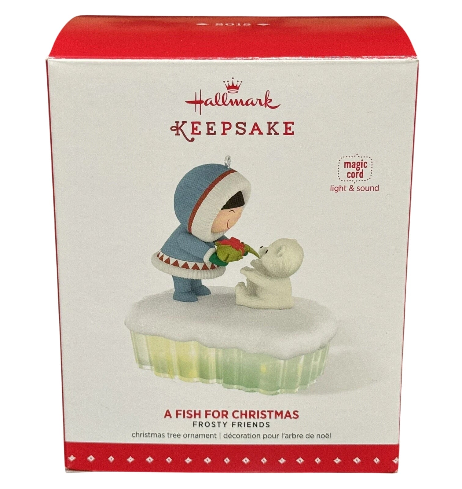 2015 A Fish For Christmas Hallmark Ornament (The World of Frosty Friends) QGO1329