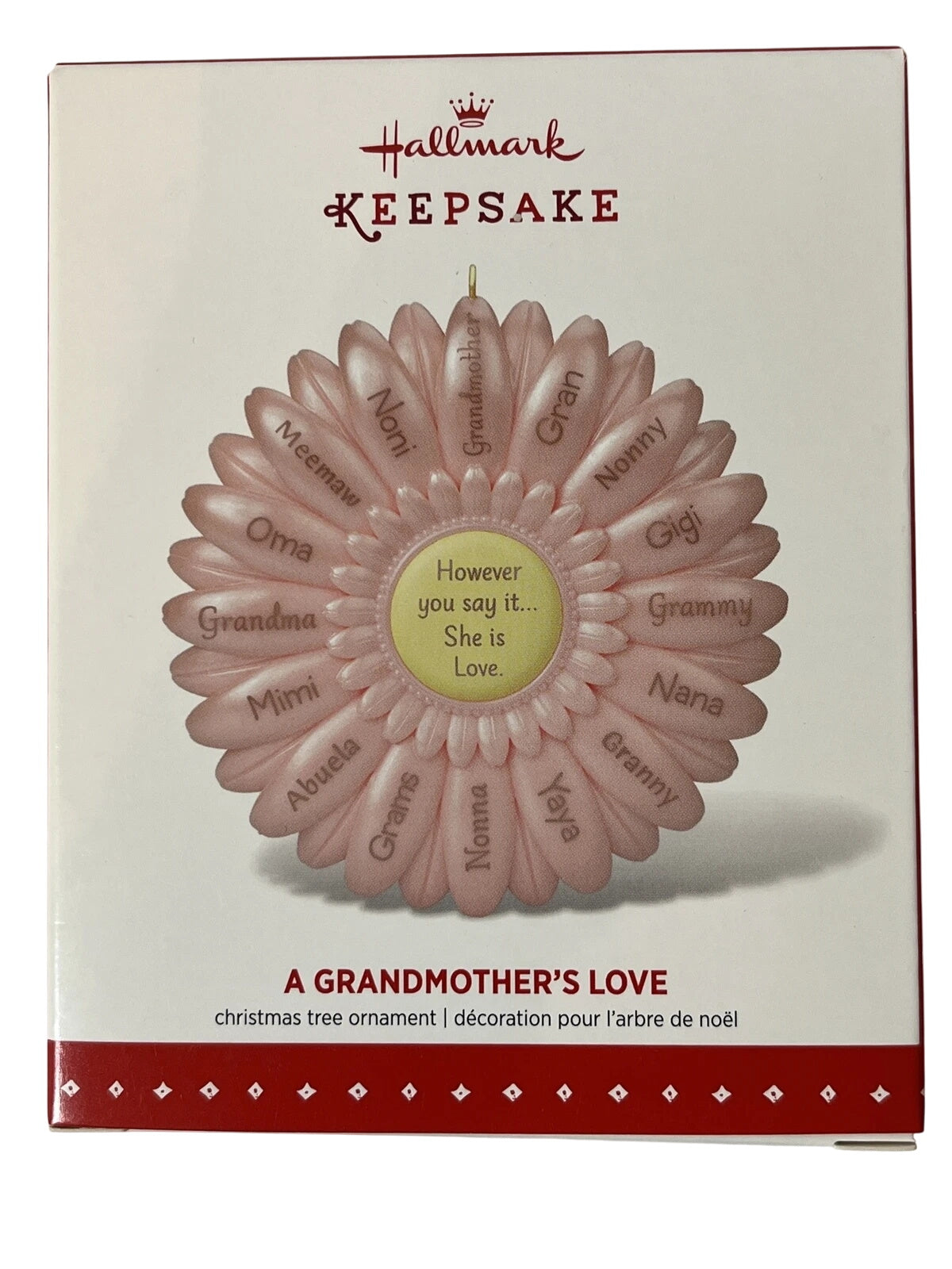 2015 A GrandMother's Love Hallmark Ornament (GrandMother) QG01309