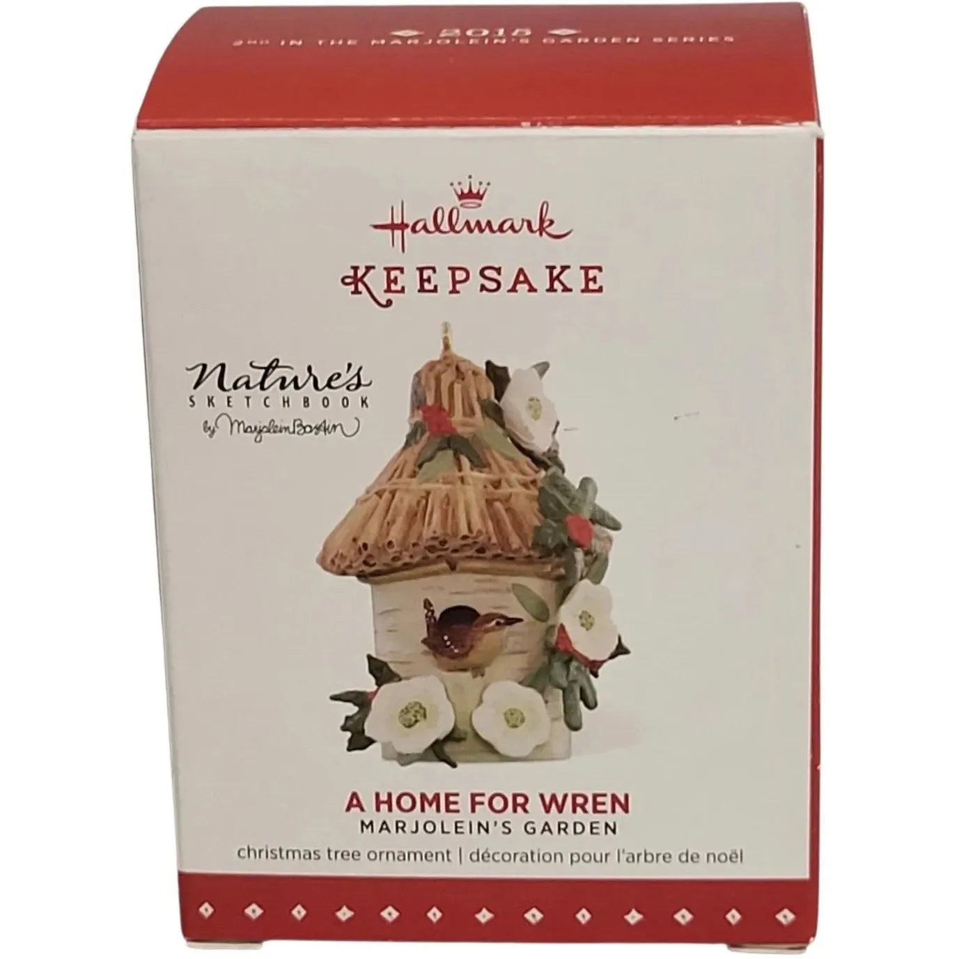2015 A Home for Wren Hallmark Ornament (Nature's Sketchbook) QX9287
