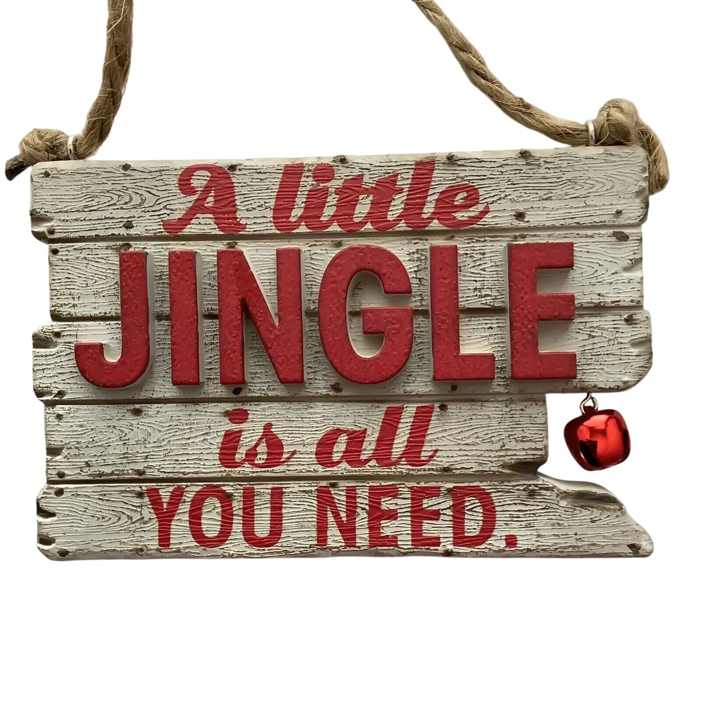 2015 A Little Jingle Hallmark Ornament (Sign) LPR3379