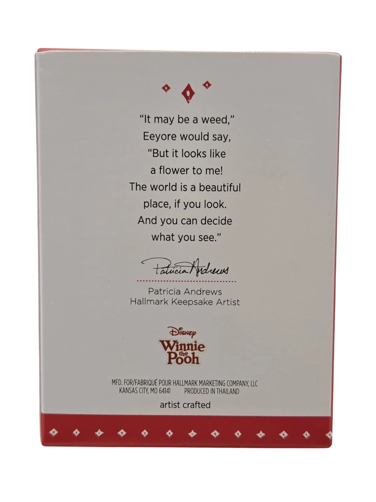 2015 A Little Perspective Hallmark Ornament (Winnie the Pooh) QXD6119