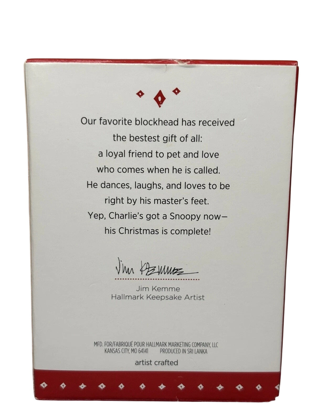 2015 A Snoopy for Christmas Hallmark Ornament (Peanuts) QXI2399