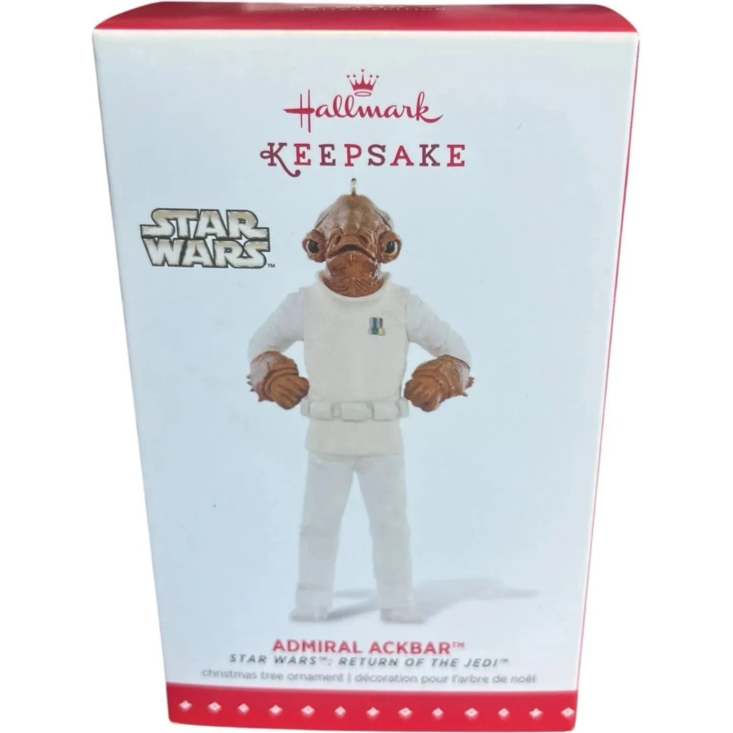 2015 Admiral Ackbar Hallmark Ornament (Star Wars) QXE3747