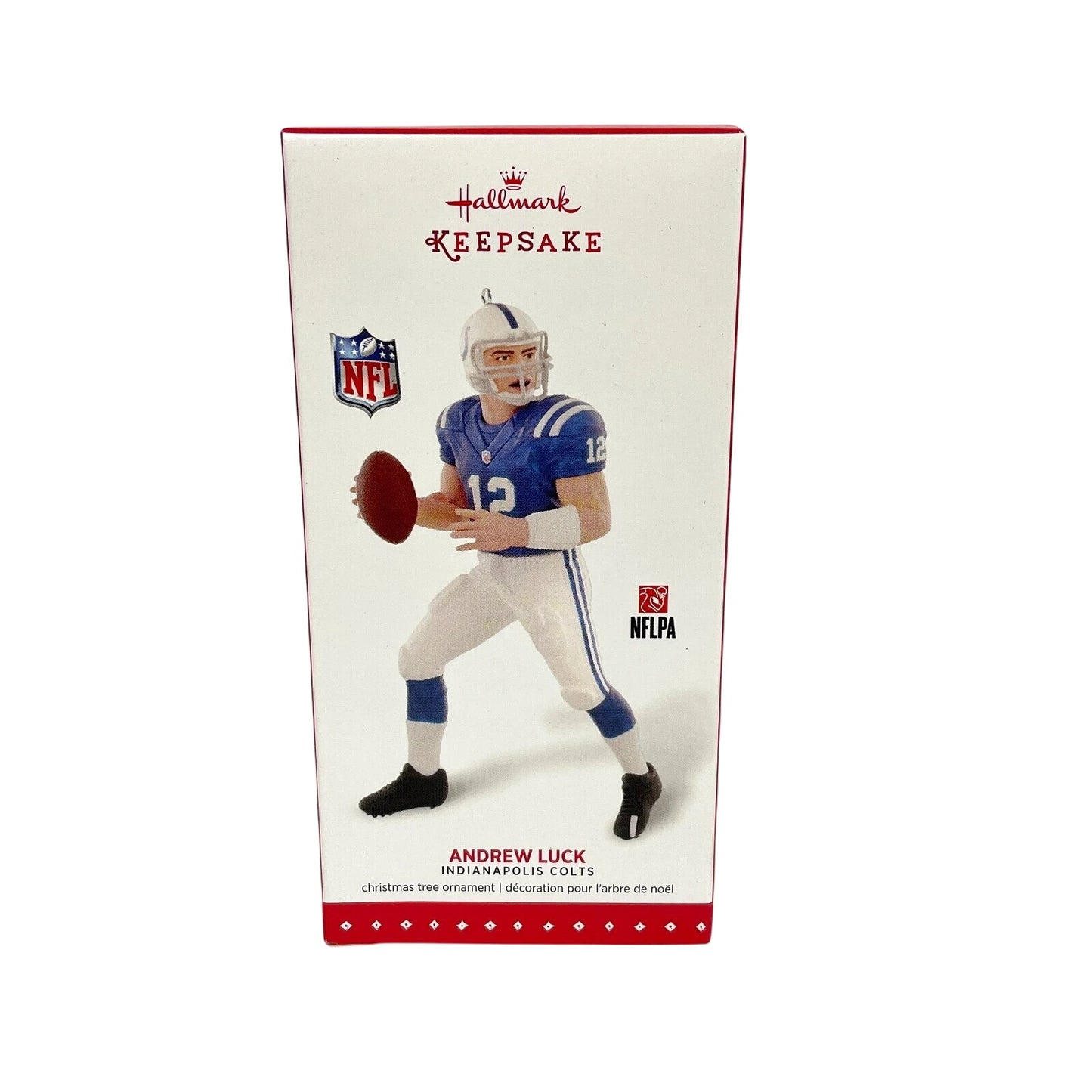 2015 Andrew Luck Hallmark Ornament (Indianapolis Colts) Football Legends QXI2737
