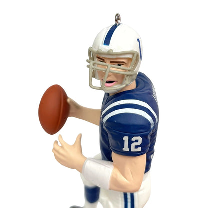 2015 Andrew Luck Hallmark Ornament (Indianapolis Colts) Football Legends QXI2737