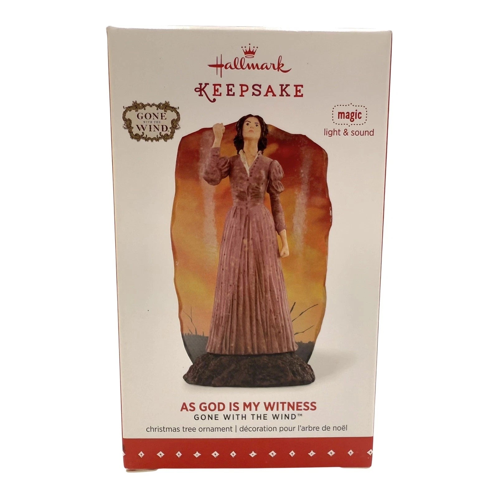 2015 As God Is My Witness Hallmark Ornament (Gone with the Wind) QXI2079