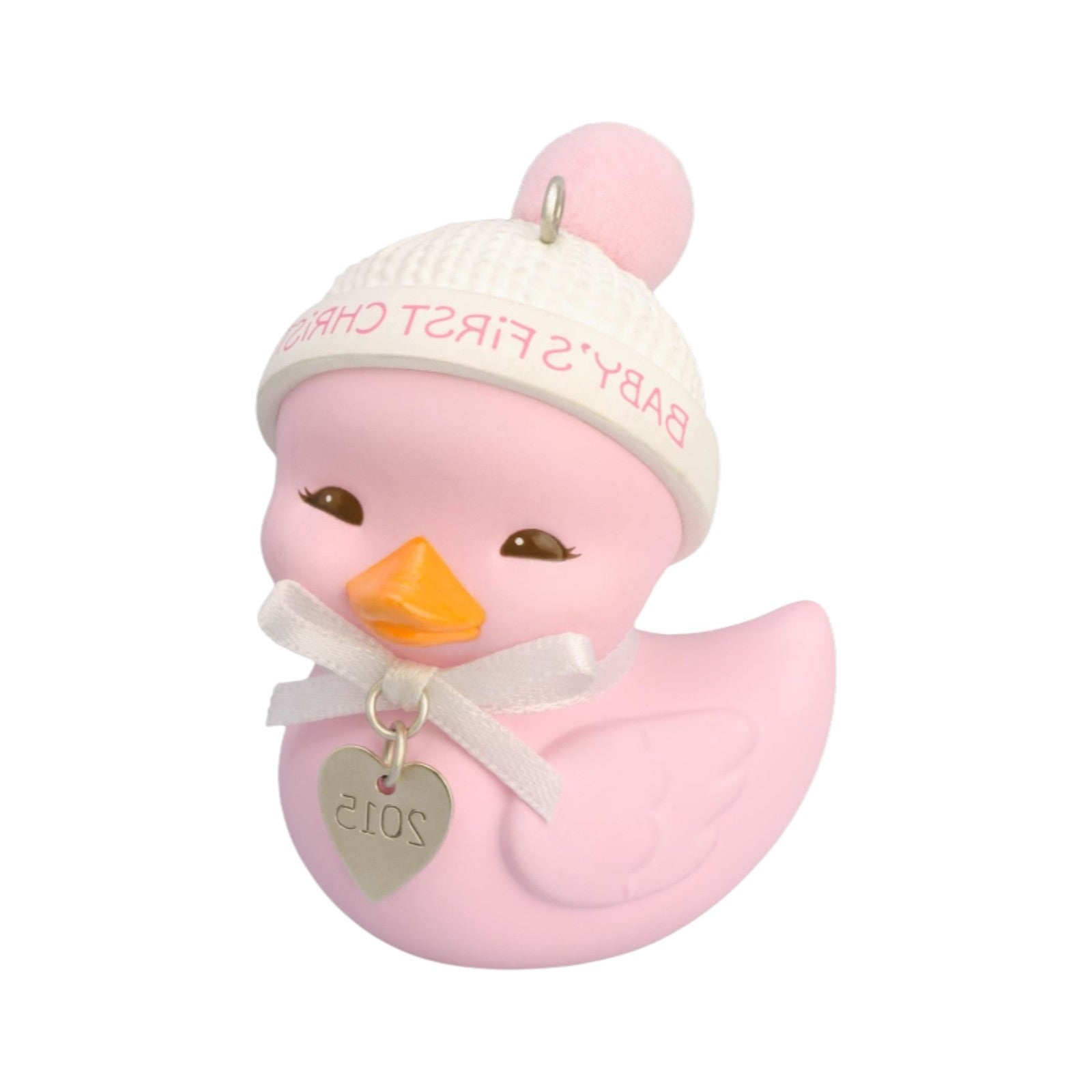 2015 Baby Girl's First Christmas Hallmark Ornament (Baby's First Christmas) QGO1077