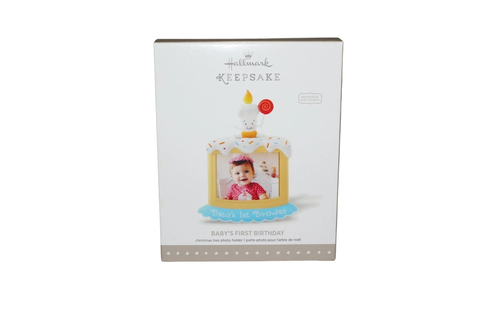 2015 Baby's First Birthday Hallmark Ornament (Photo Holder) QHX1199