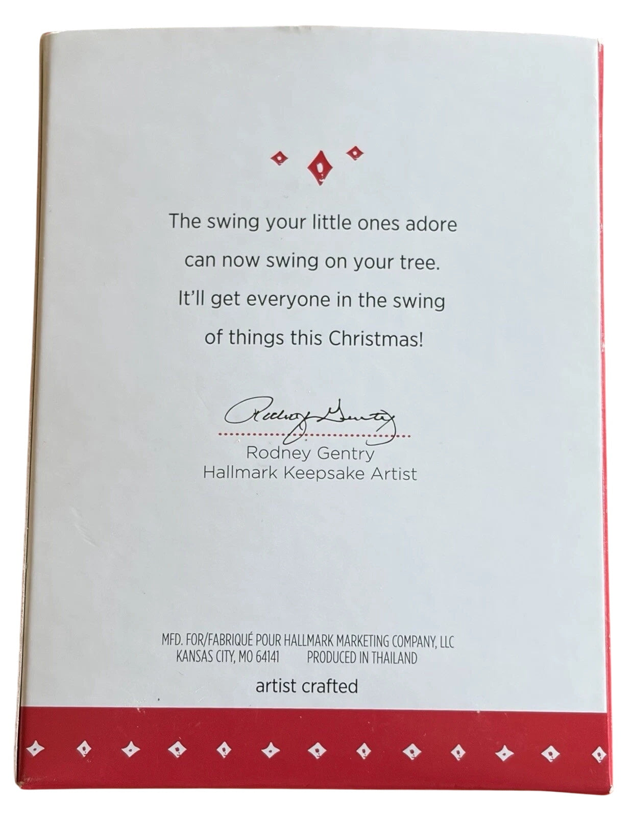 2015 Baby's First Swing Hallmark Ornament (Little Tikes) QXI2657