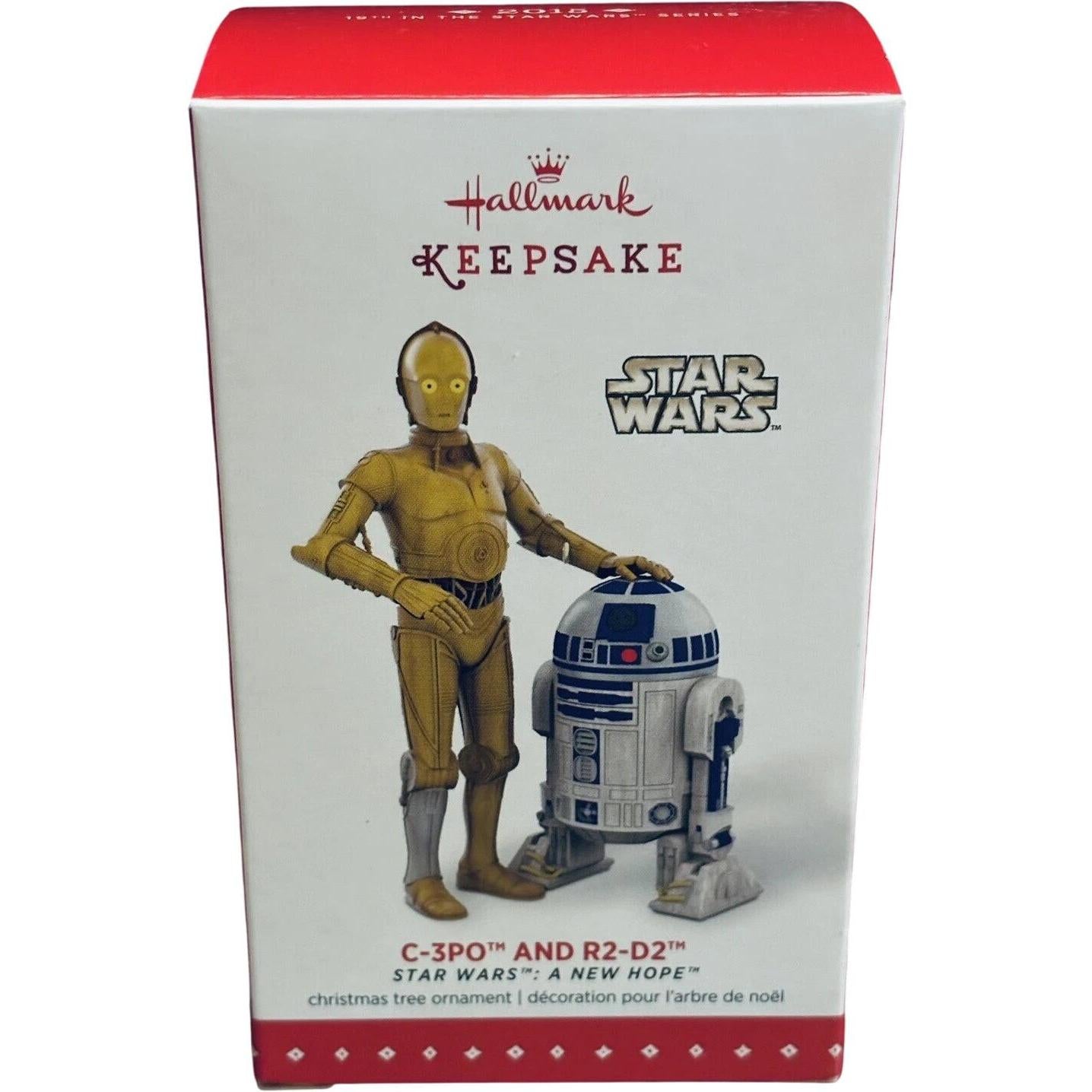 2015 C-3PO and R2-D2 Hallmark Ornament (Star Wars) QX9219