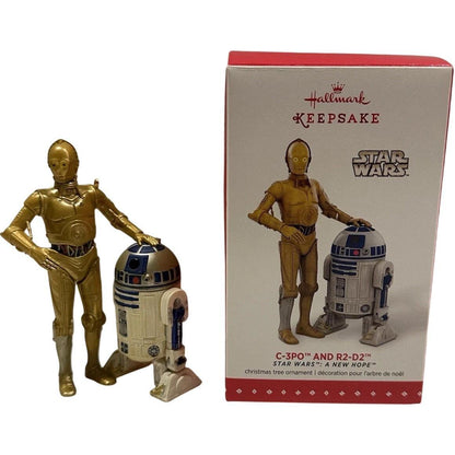 2015 C-3PO and R2-D2 Hallmark Ornament (Star Wars) QX9219