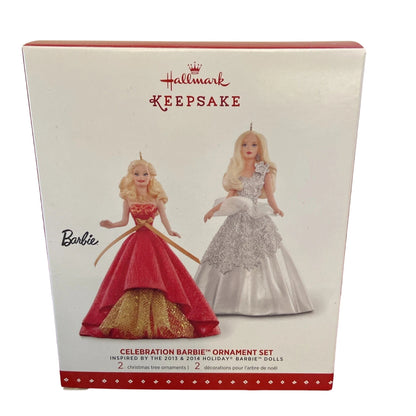 2015 Celebration Barbie Ornament Set Hallmark Ornament (Barbie) QXI2789