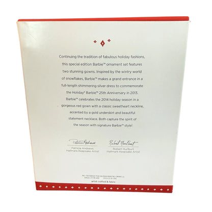 2015 Celebration Barbie Ornament Set Hallmark Ornament (Barbie) QXI2789