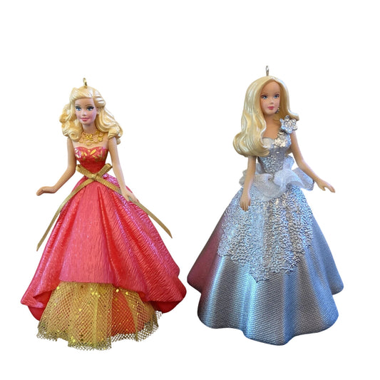 2015 Celebration Barbie Ornament Set Hallmark Ornament (Barbie) QXI2789