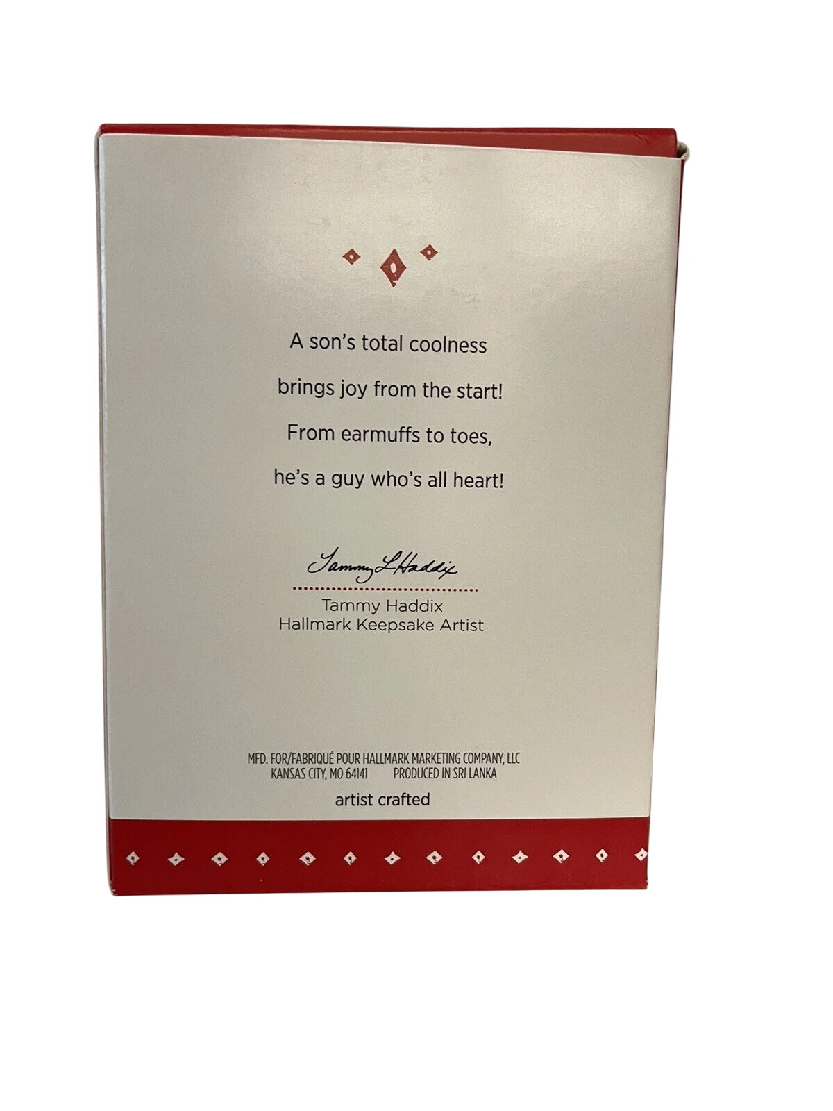 2015 Cool Son Hallmark Ornament (Family) QGO1229