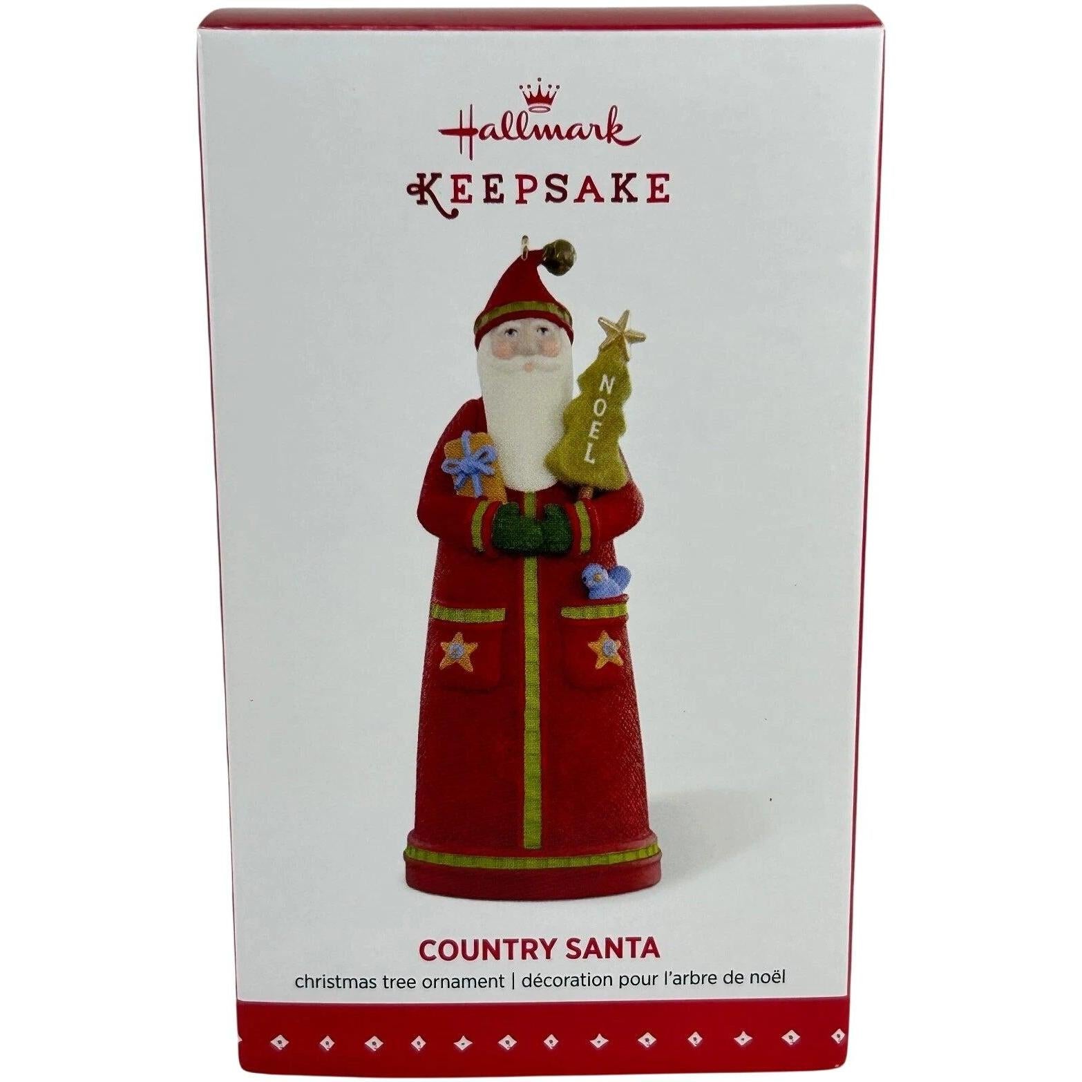 2015 Country Santa Hallmark Ornament (Santa Claus) QGO1557