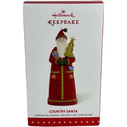 2015 Country Santa Hallmark Ornament (Santa Claus) QGO1557