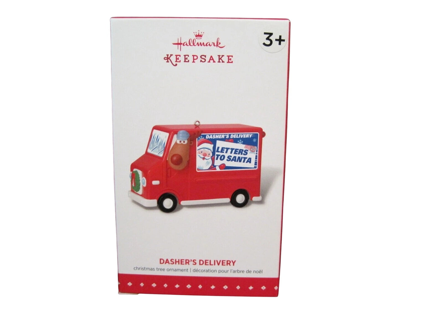 2015 Dasher's Delivery Hallmark Ornament (Reindeer) QG01447