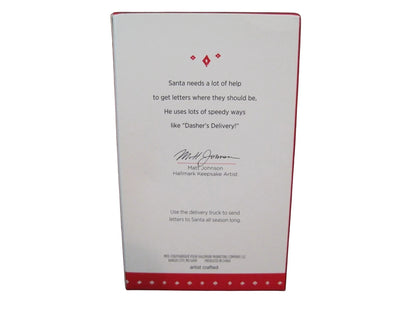 2015 Dasher's Delivery Hallmark Ornament (Reindeer) QG01447