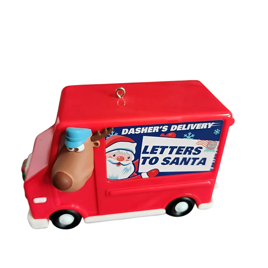2015 Dasher's Delivery Hallmark Ornament (Reindeer) QG01447