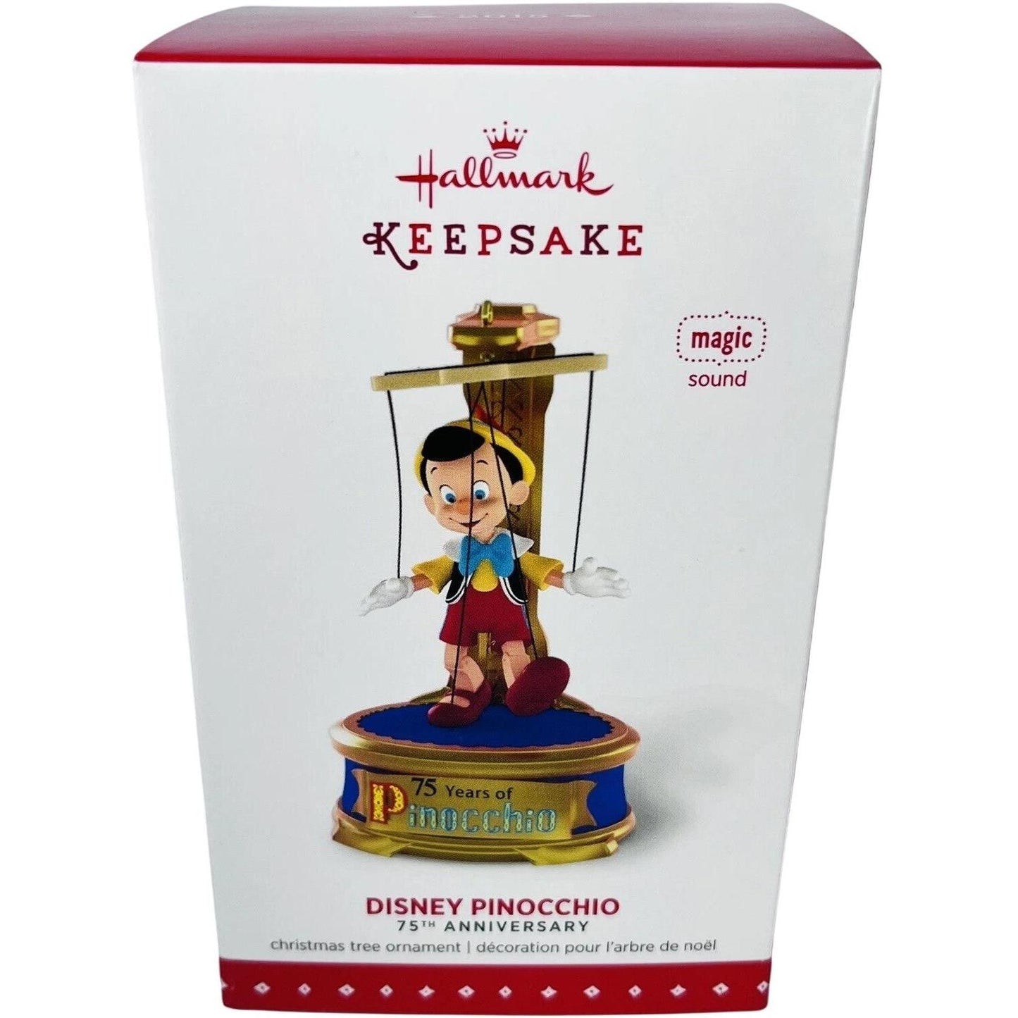2015 Disney Pinocchio 75th Anniversary Hallmark Ornament (Disney) QXD6019