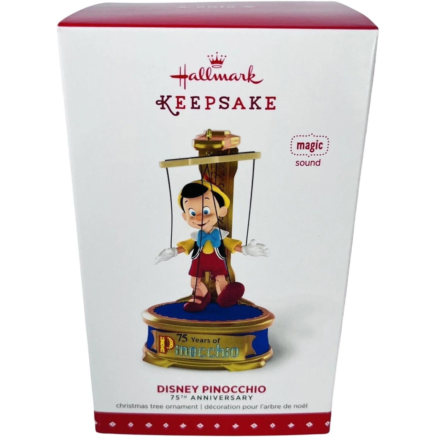 2015 Disney Pinocchio 75th Anniversary Hallmark Ornament (Disney) QXD6019
