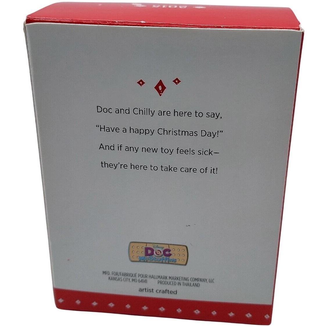 2015 Doc and Chilly Hallmark Ornament (Doc Mcstuffins) QXD6139