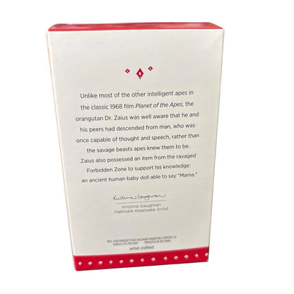 2015 Dr. Zaius Hallmark Ornament (Planet Of The Apes) QXI2597