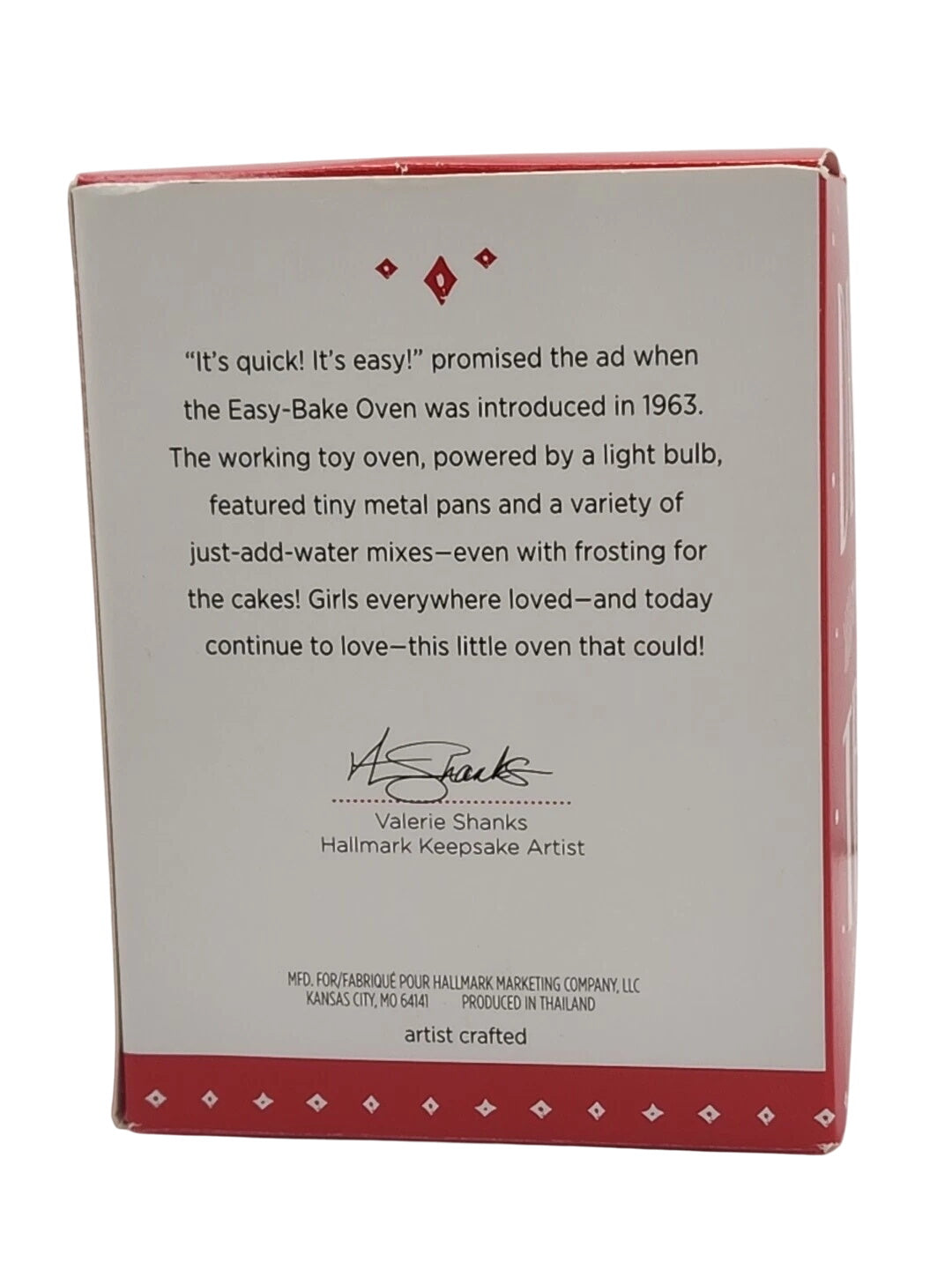 2015 Easy-Bake Oven Hallmark Ornament (Hasbro) QXI2599