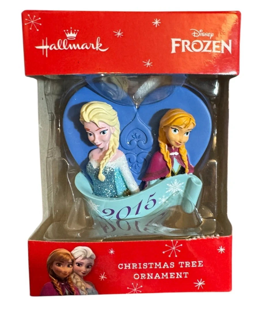 2015 Elsa and Anna Hallmark Ornament (Frozen) 1HCM8630