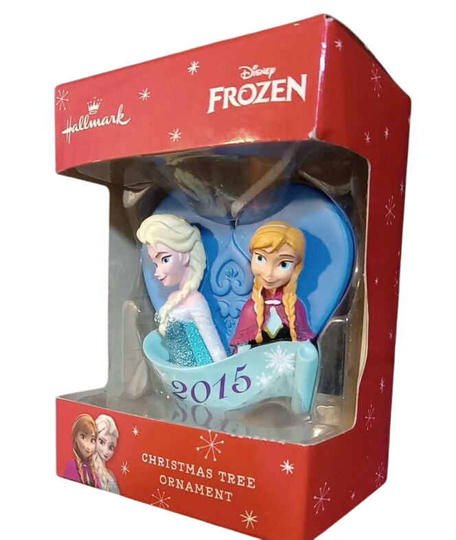 2015 Elsa and Anna Hallmark Ornament (Frozen) 1HCM8630