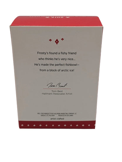 2015 Fishing Frosty Hallmark Ornament (Frosty Friends) QX9137