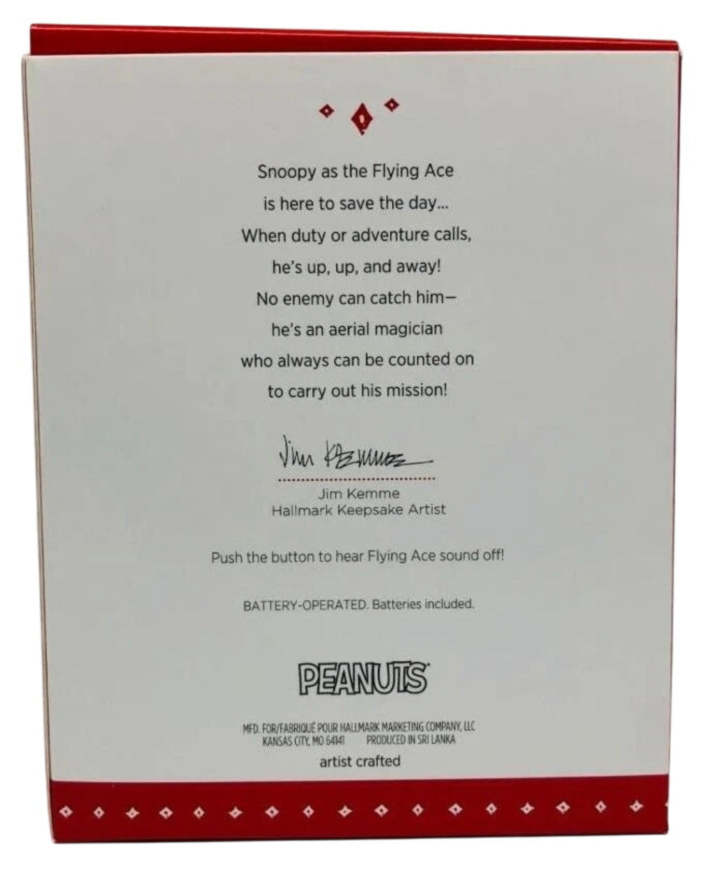 2015 Flying Ace Hallmark Ornament (Peanuts) QXI2387